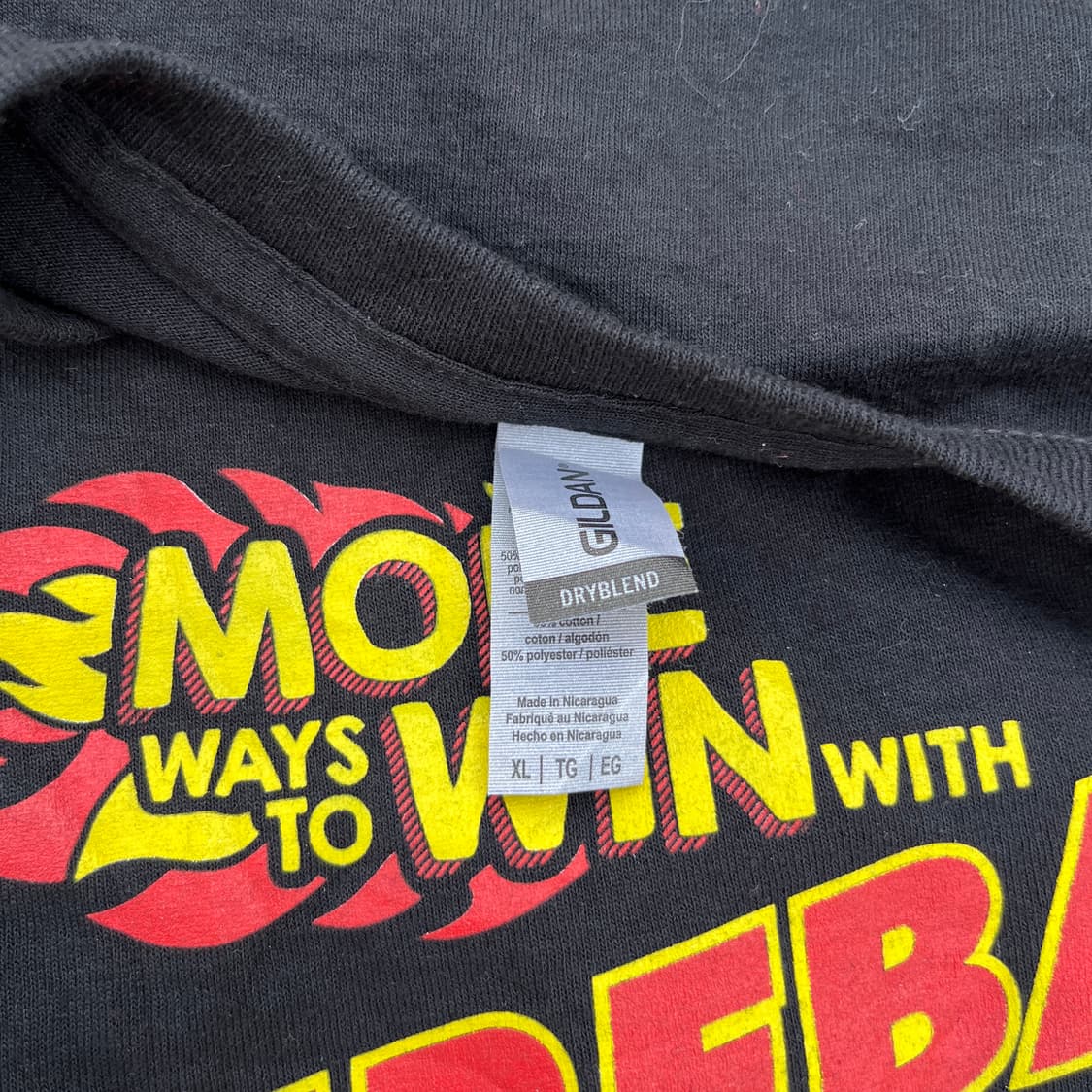  Gildan  FIREBALL 빈티지 나염티 (실측확인) 상품이미지3