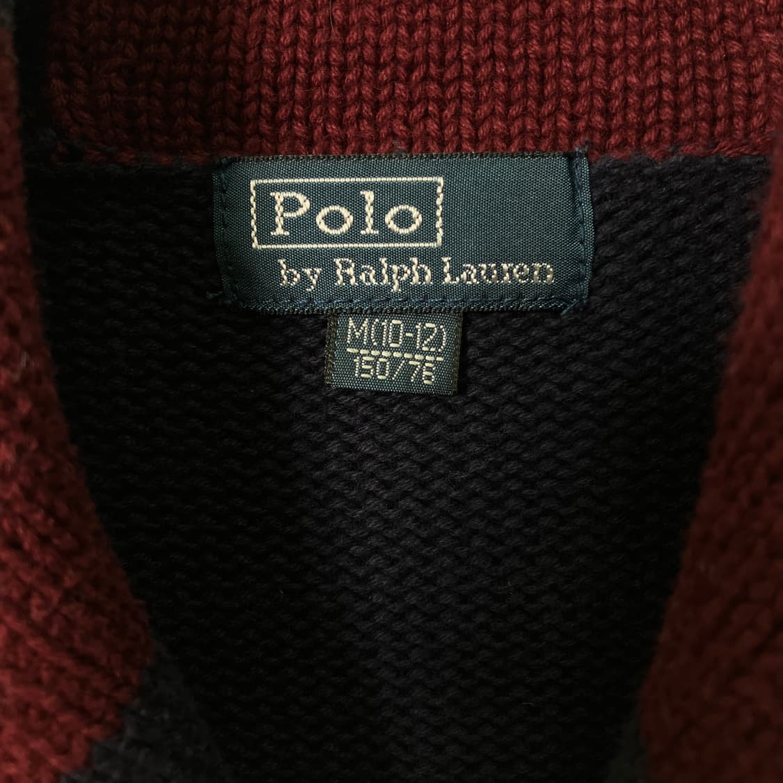 폴로 랄프로렌 코튼 숄카라 가디건 M 상품이미지3