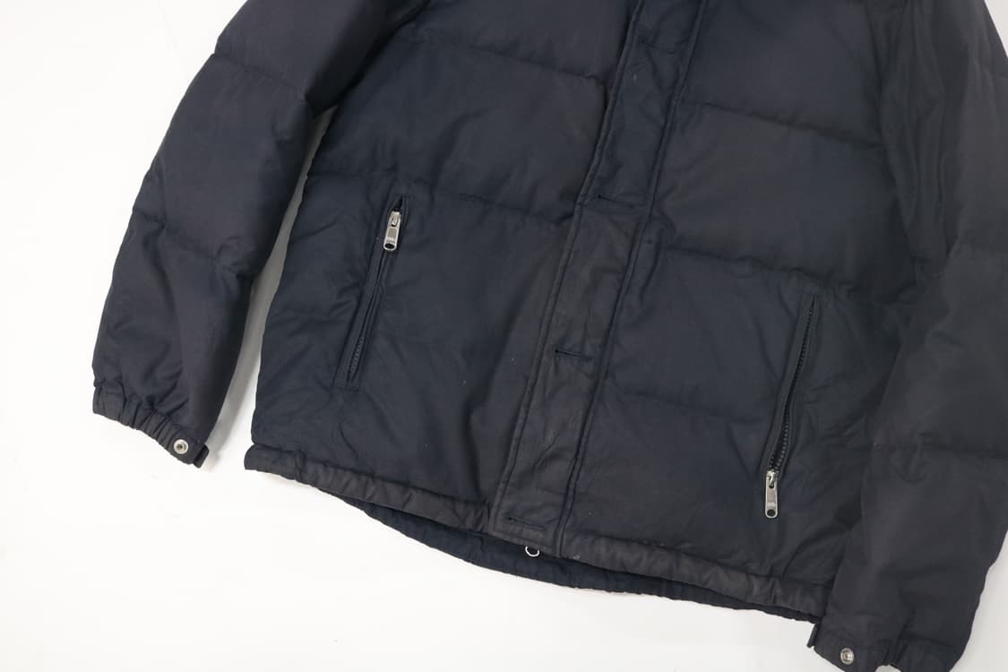 마가렛호웰 빈티지 네이비 코튼 다운 점퍼 상품이미지4