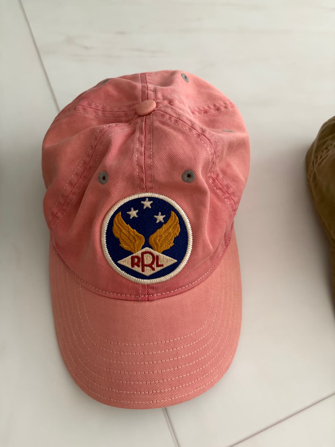 rrl 윙 로고 볼캡 레드 상품이미지1