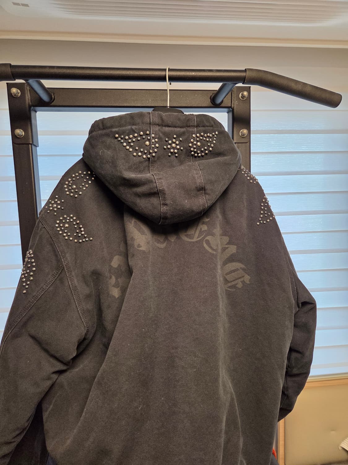 슈프림 페이즐리 스터드 워크 자켓 블랙 xl- 23FW 상품이미지3