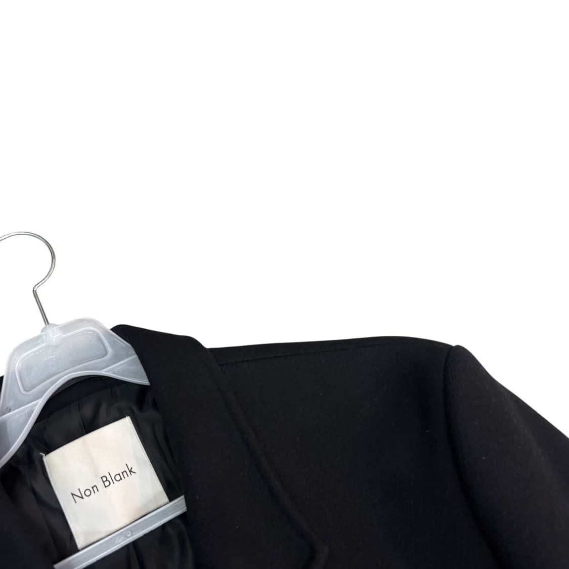 넌블랭크 울 캐시미어 체스터필드 코트 상품이미지3