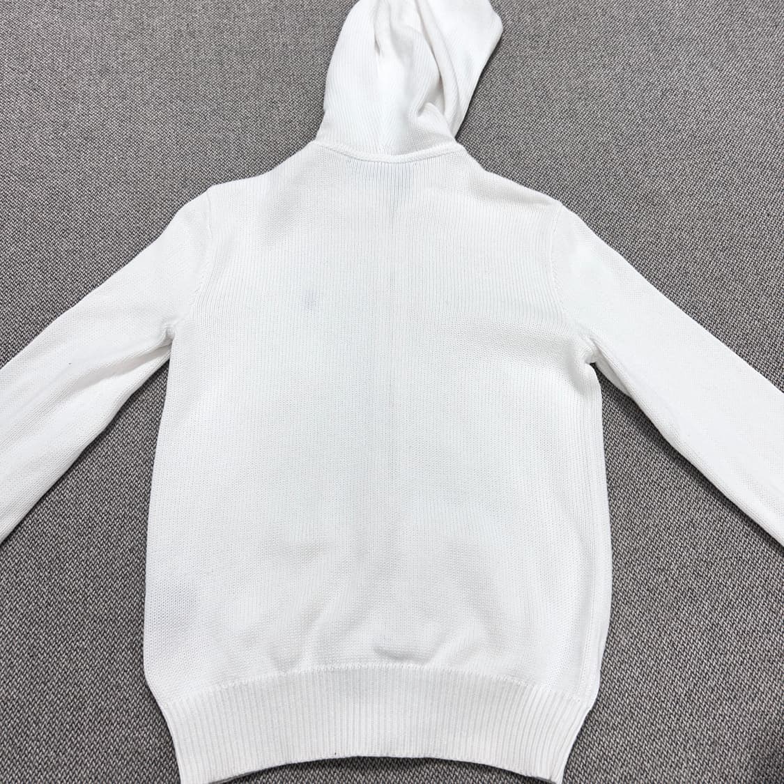 폴로 우먼스 코튼 니트 후드집업(S) 상품이미지5