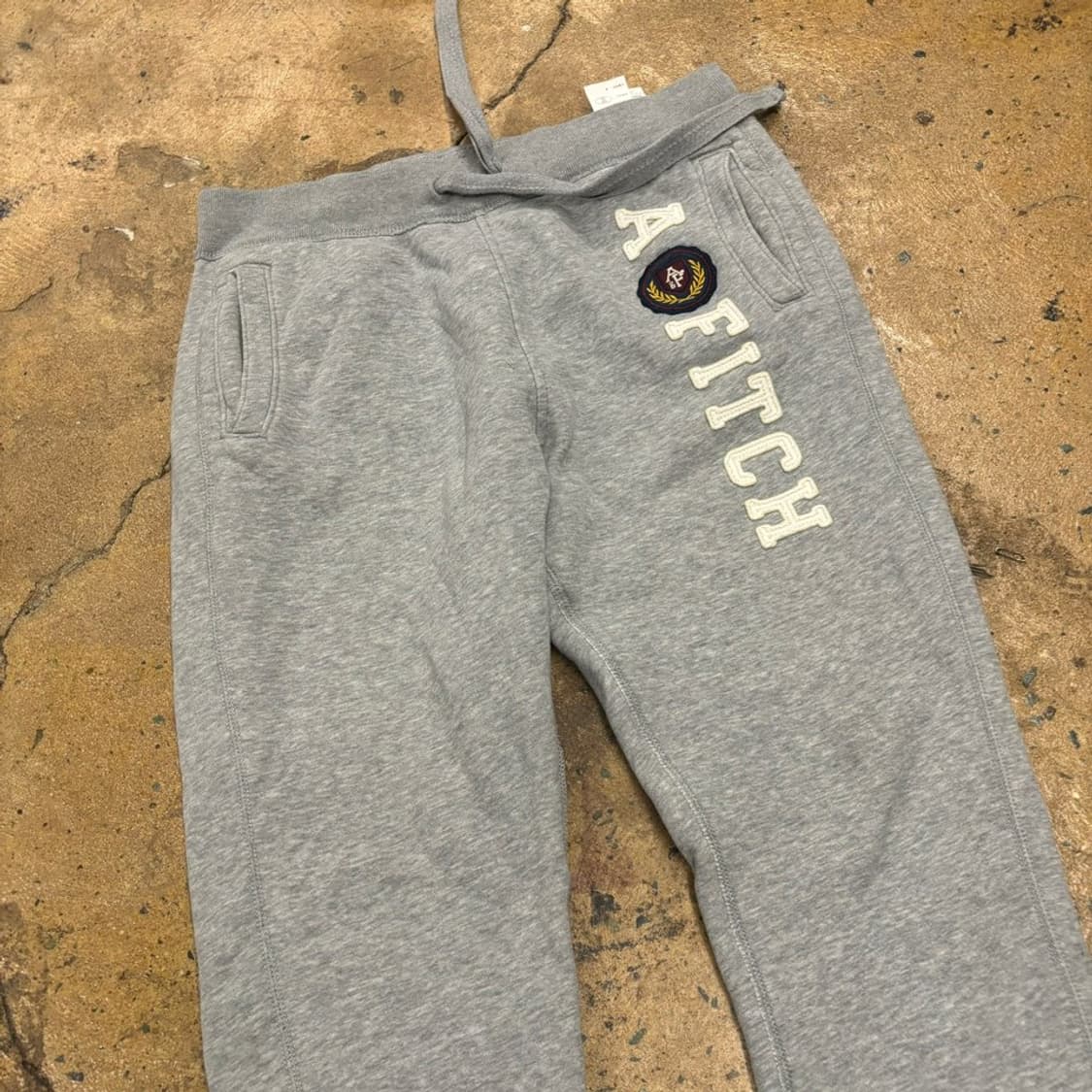 [정품/L] 아베크롬비 회색 트레이닝 바지 상품이미지1