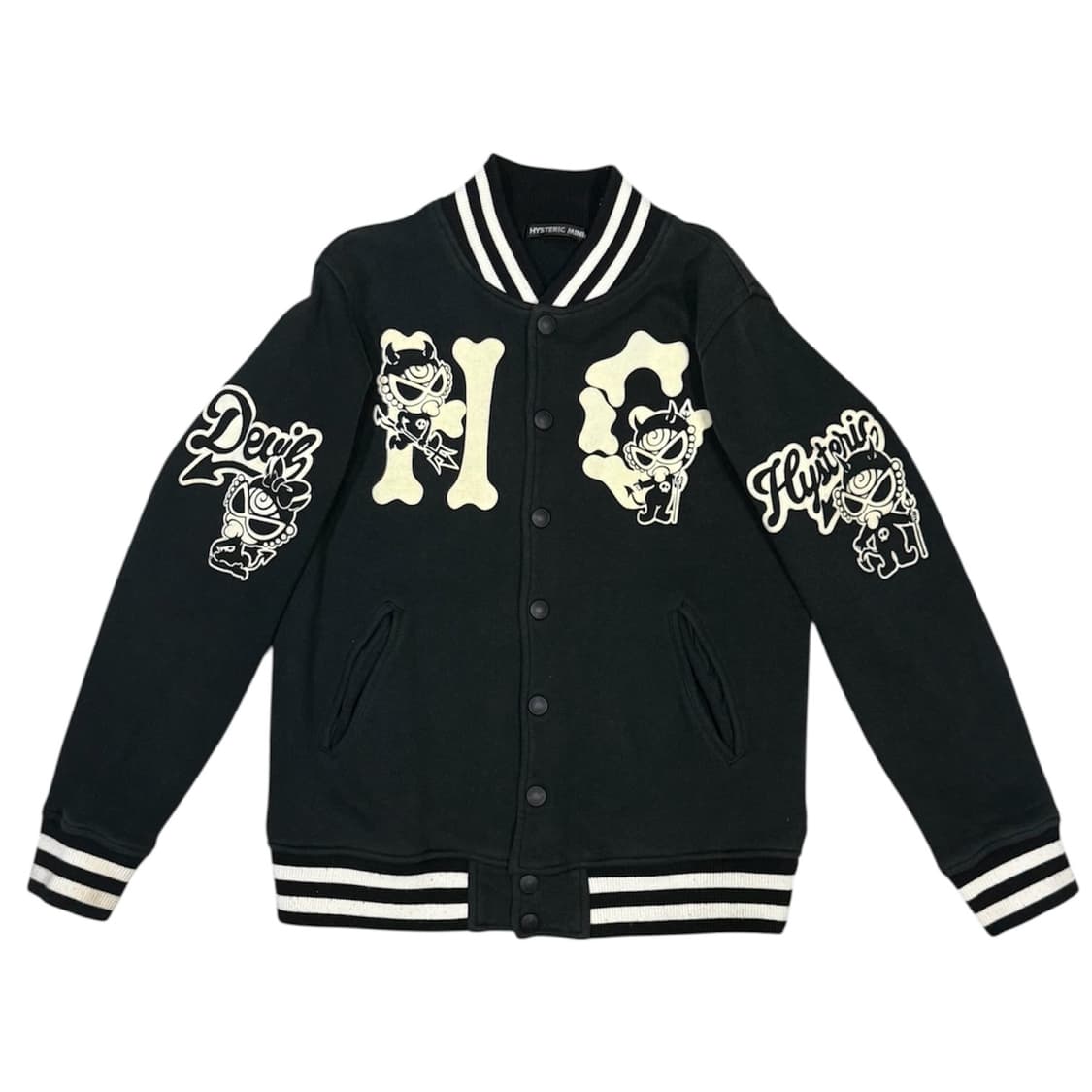 히스테릭 글래머 아카이브 데빌퀸 바시티 스타디움 자켓 상품이미지1