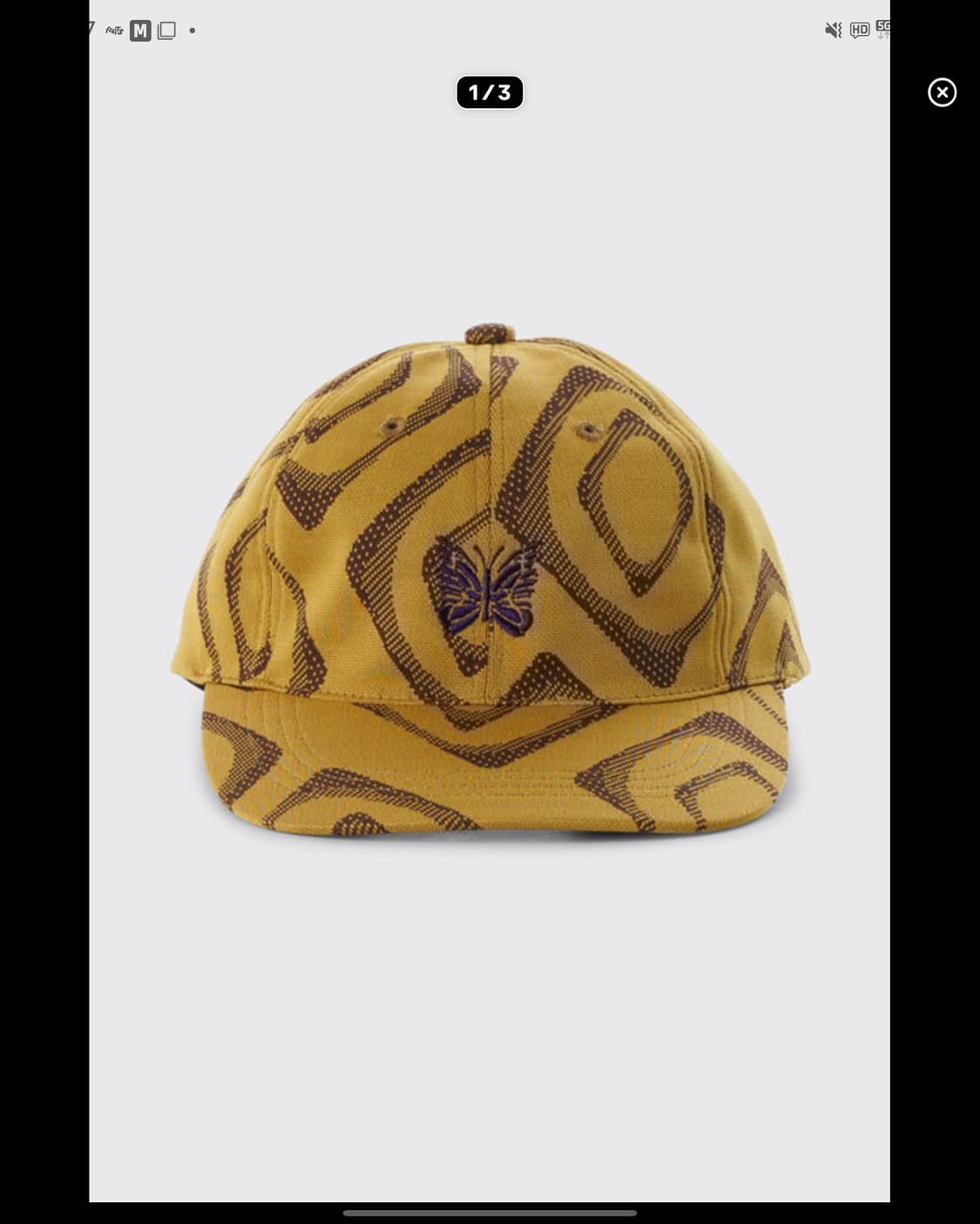 니들스 베이스볼캡 상품이미지1