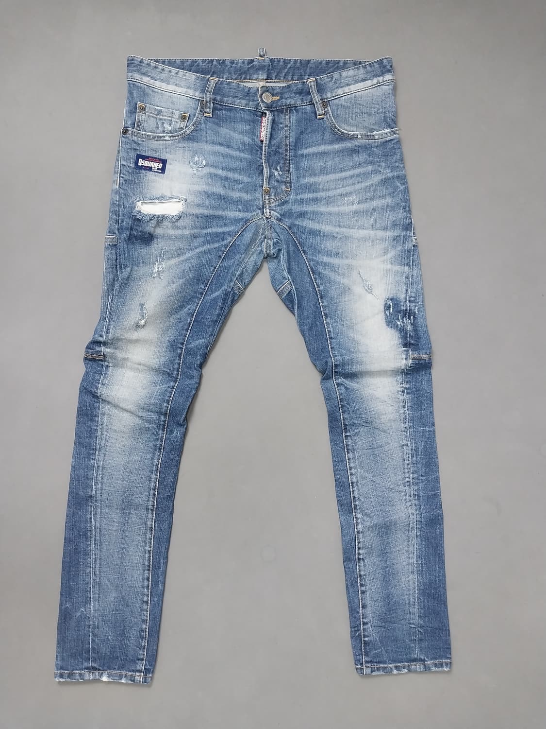 [32] 정품 디스퀘어드2 블루탭 타이디바이커진 청바지 상품이미지1