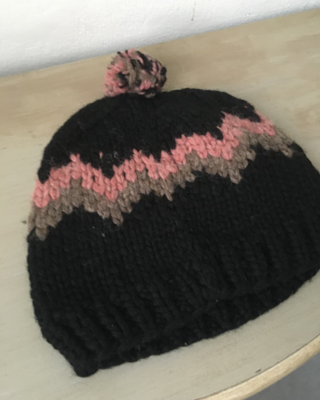  pom pattern knit beanie 상품이미지3