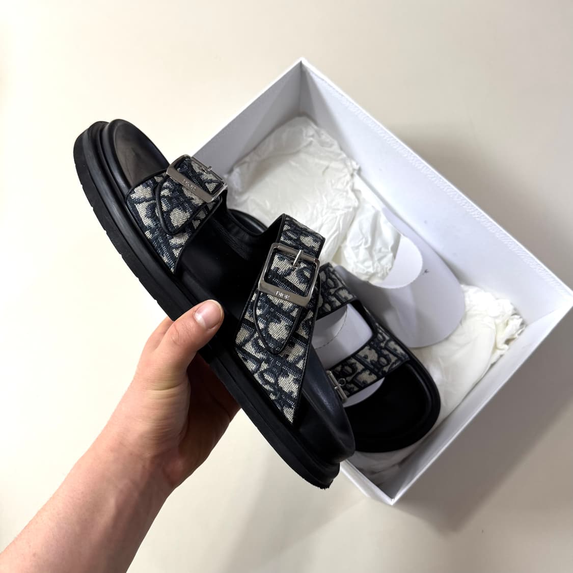 [42/당일출고]디올 오블리크 아쿠아 샌들 / 슬리퍼 상품이미지7