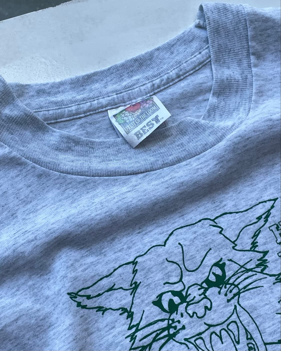 90’s USA ‘Wild Cats’ School T-shirt L 상품이미지6