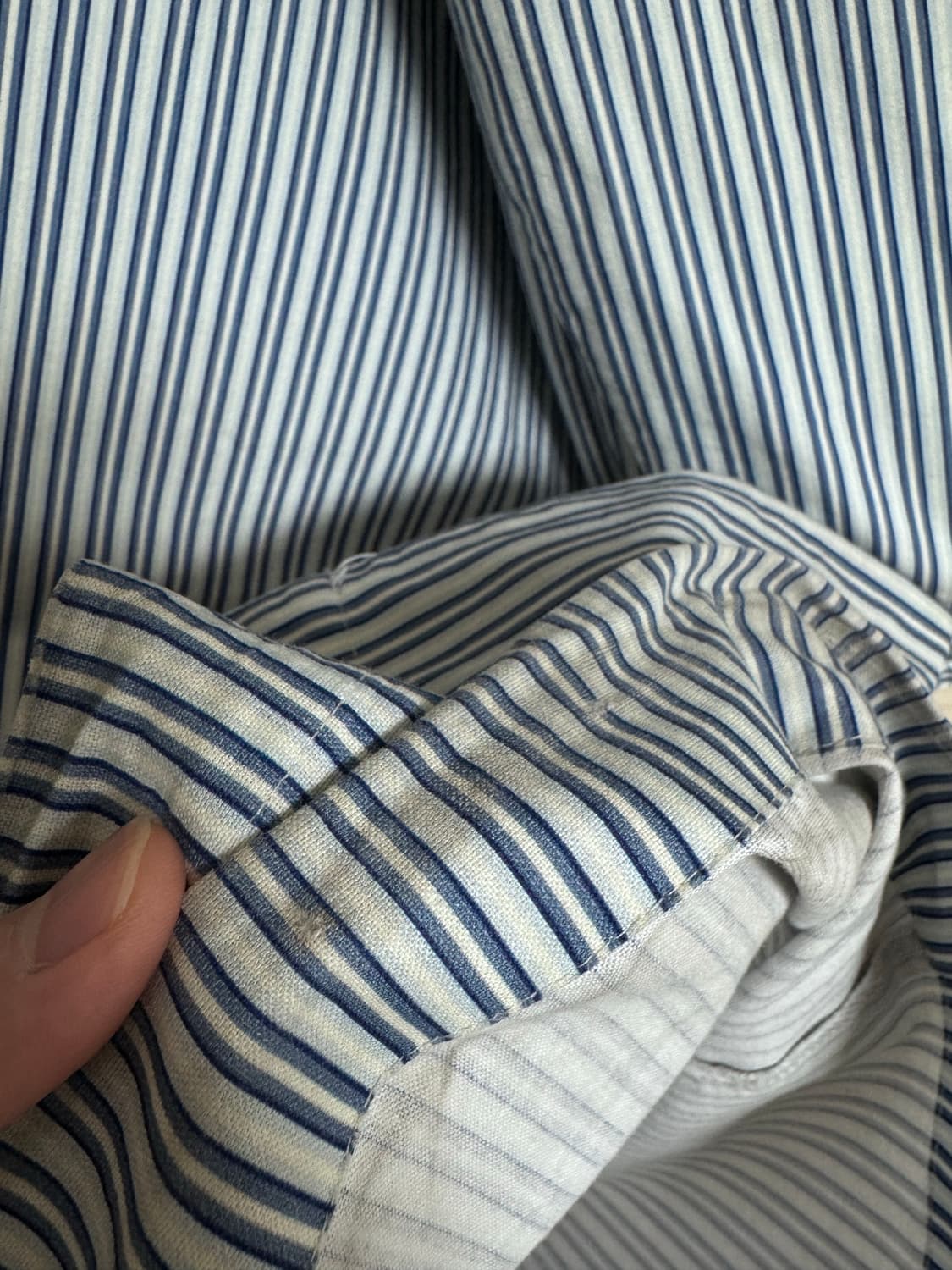 Camphor wood - 24aw 와이드 스트라이프 배기 팬츠 상품이미지4