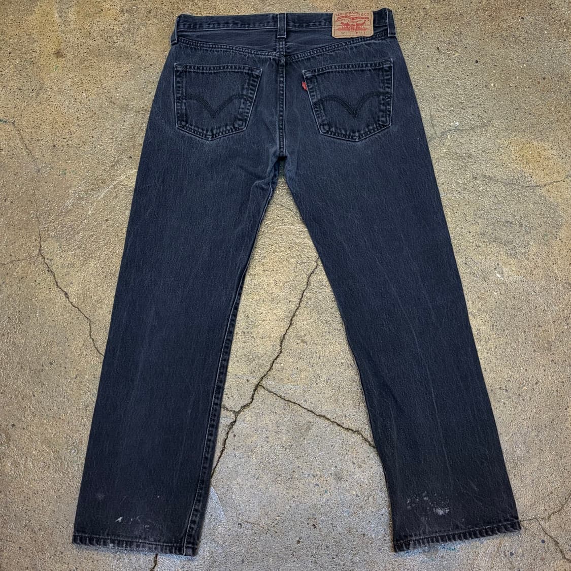 00s 미국 빈티지 리바이스 501 블랙진 청바지 상품이미지5