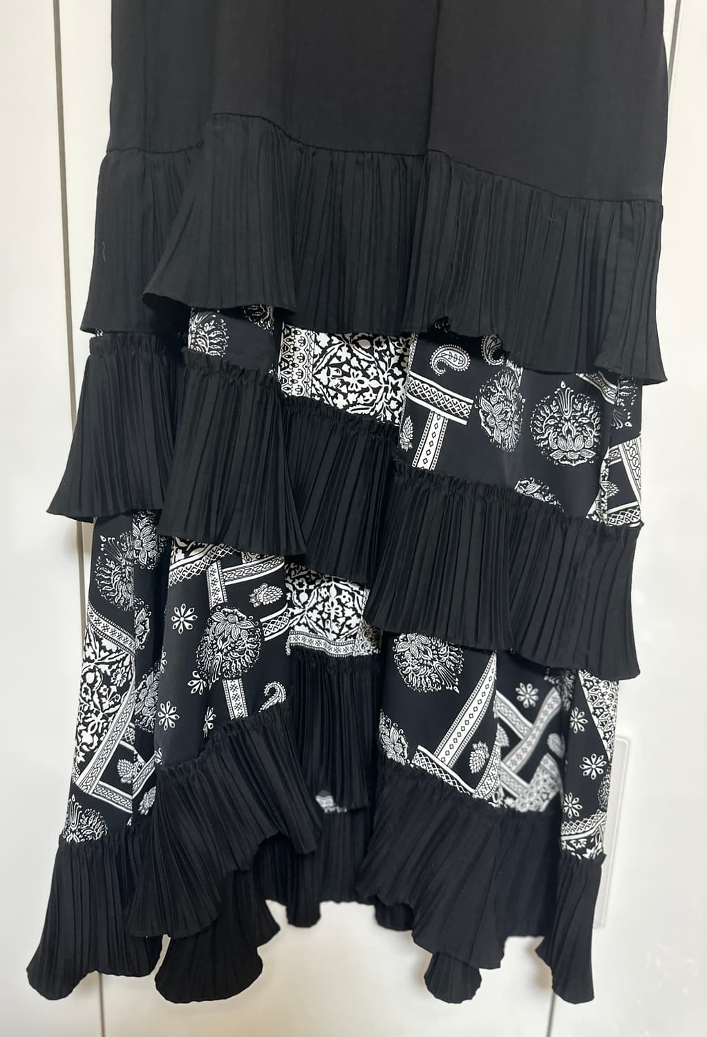 반팔프릴롱원피스 상품이미지3