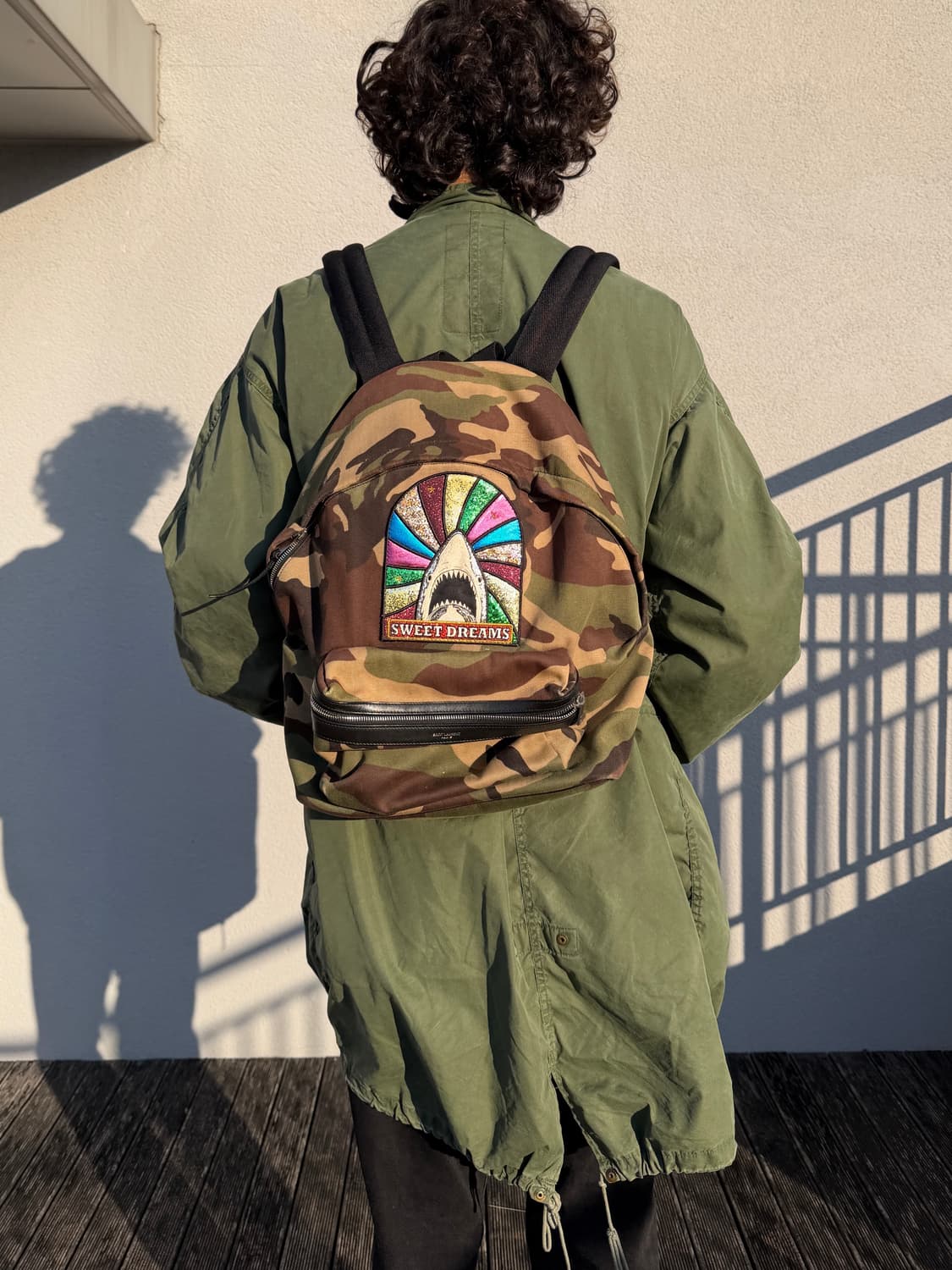 생로랑 by 에디슬리먼 샤크 카모 백팩 상품이미지1