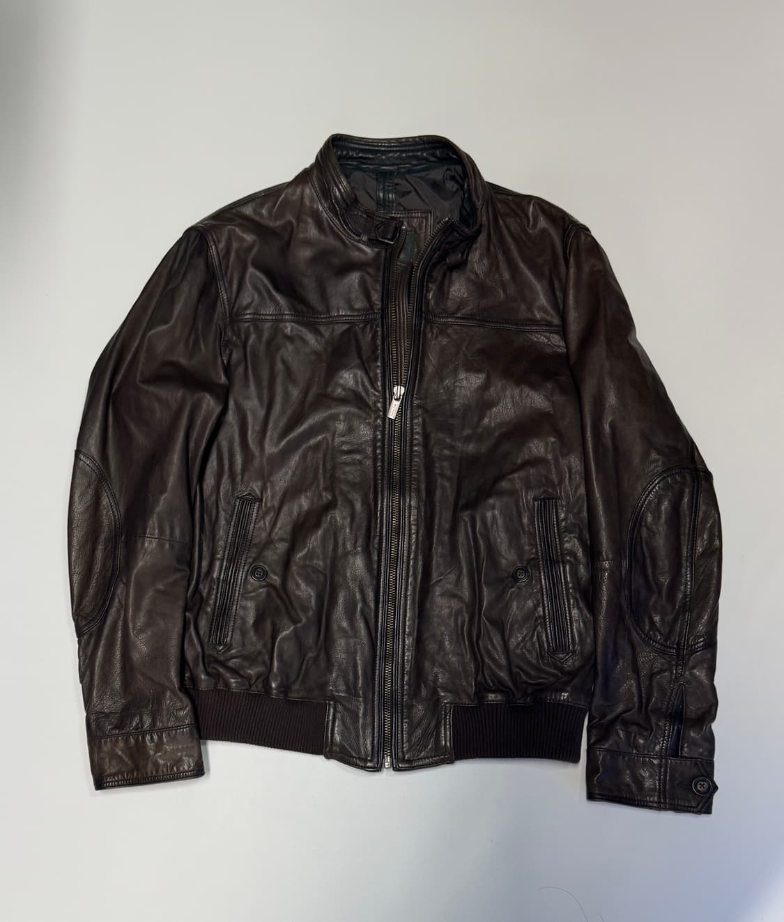 희귀!! 마시모두띠 리얼 소가죽 자켓 상품이미지1