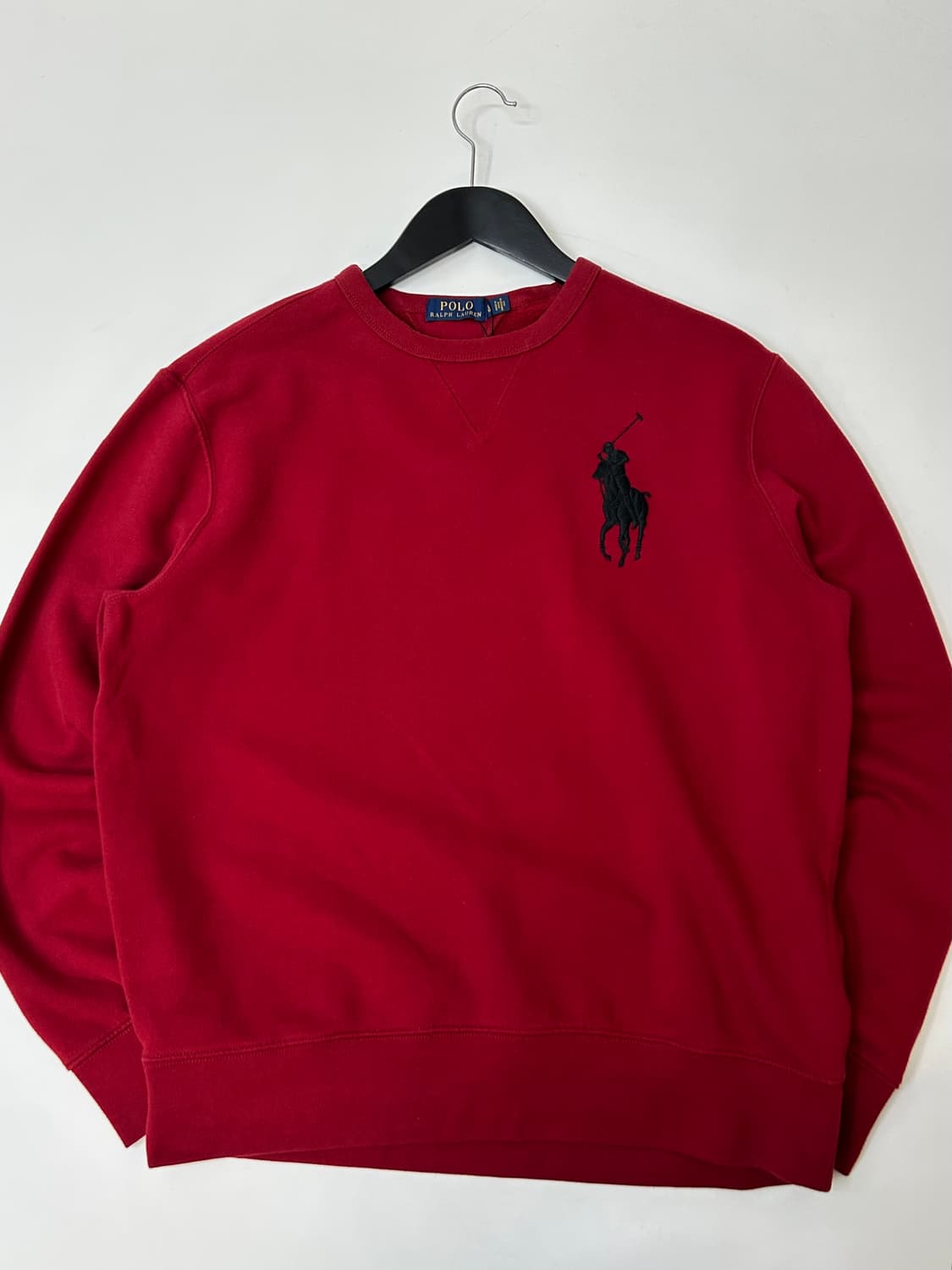 Polo 폴로 랄프로렌 빅포니 레드 컬러 맨투맨 상품이미지2