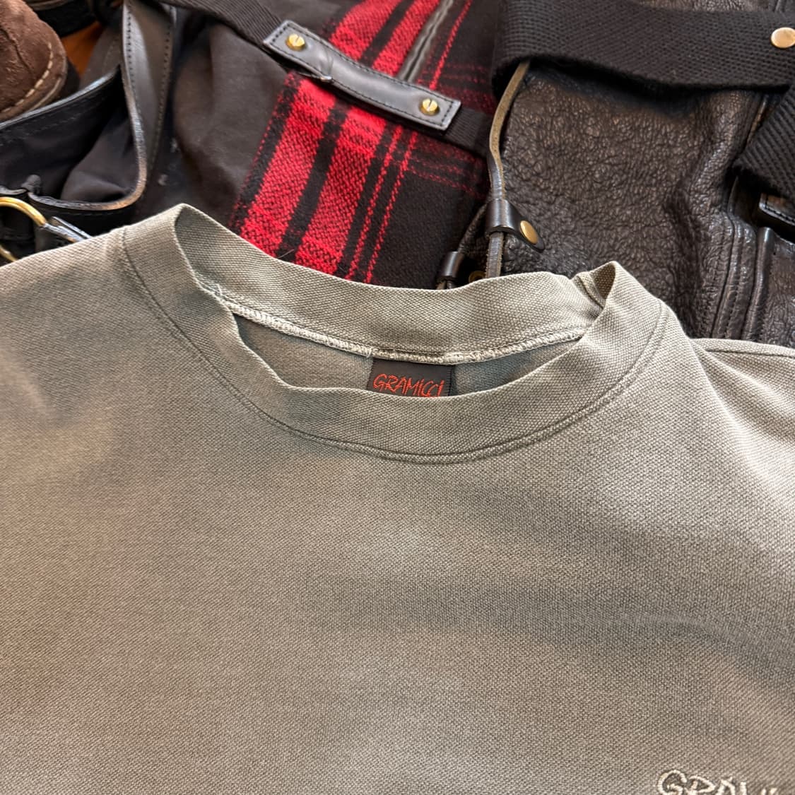 90S 그라미치 오버사이즈 싱글스티치 티셔츠 MADE IN USA 상품이미지2