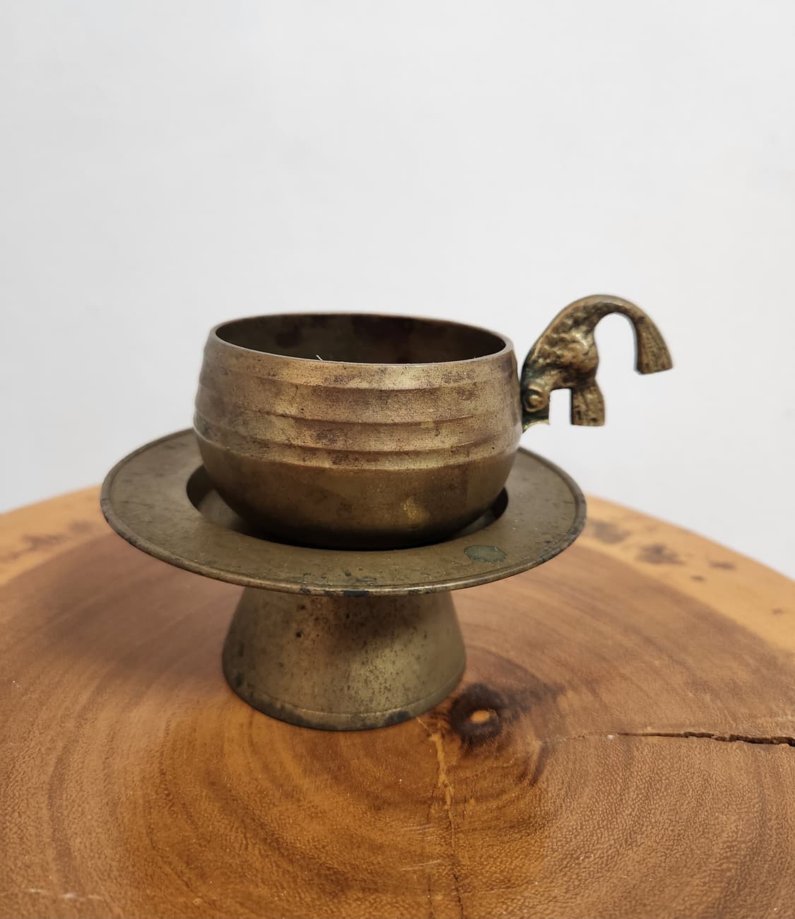 골동품 빈티지 앤틱 황동 찻잔 세트 상품이미지1