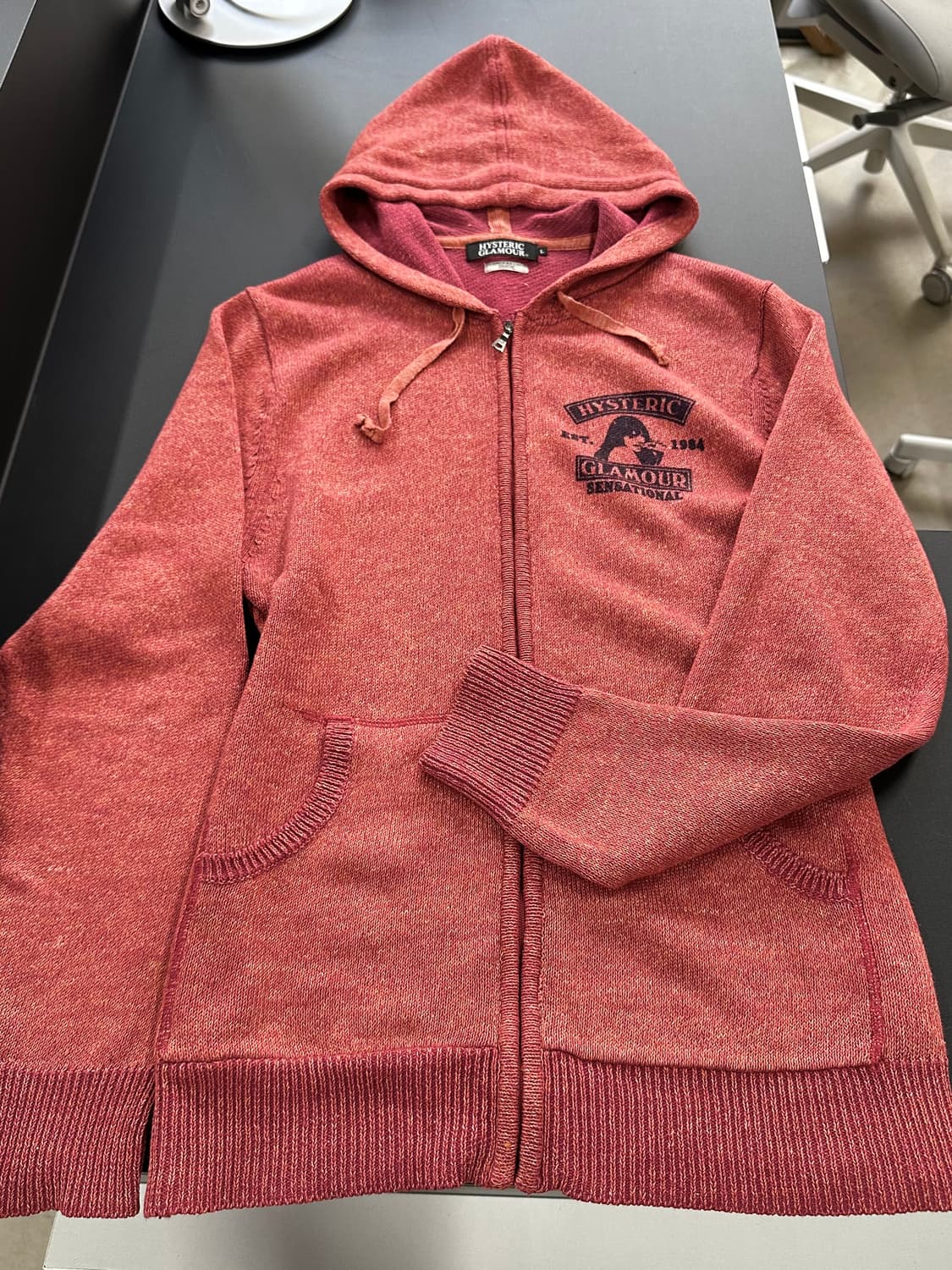 히스테릭글래머 히스걸 프리미엄 니트후드집업 상품이미지5