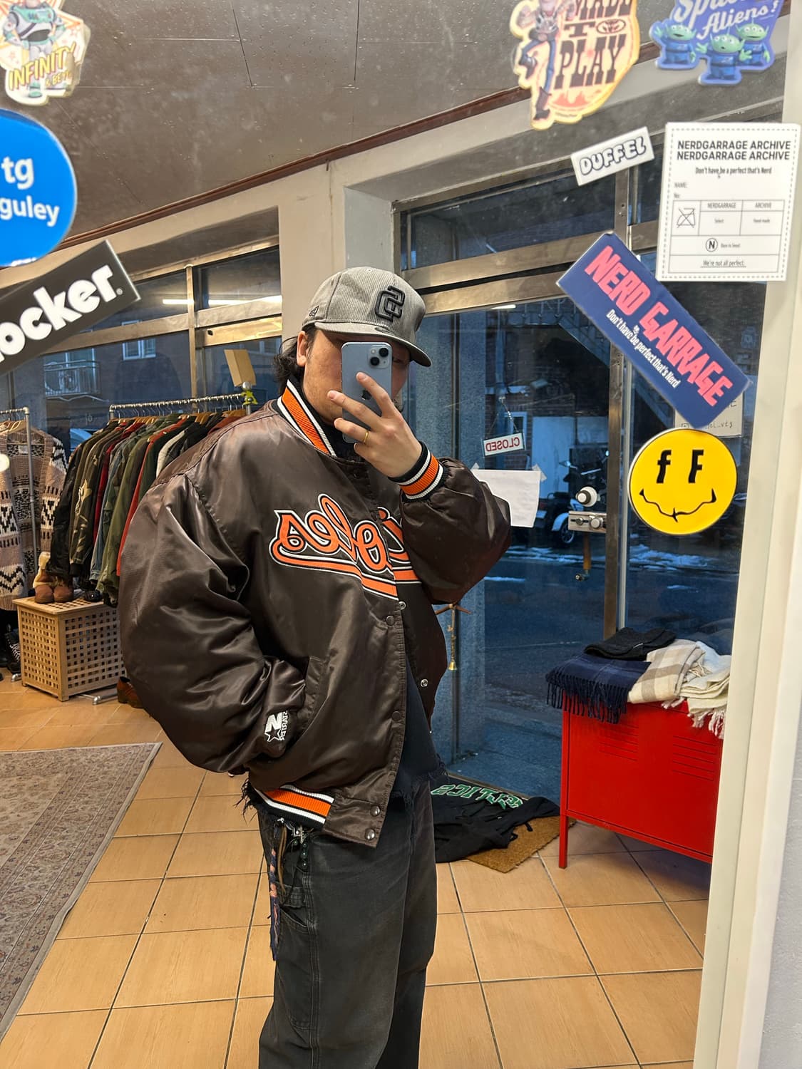 90‘s 볼티모어 오리올스 스타디움자켓 상품이미지2