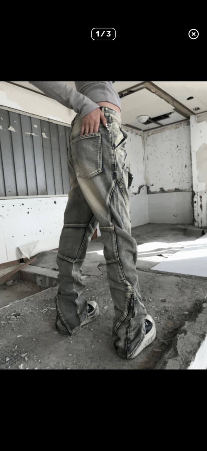 KYOll 쿄이 GRIND ZIP CARGO PT(BLUE)  상품이미지1
