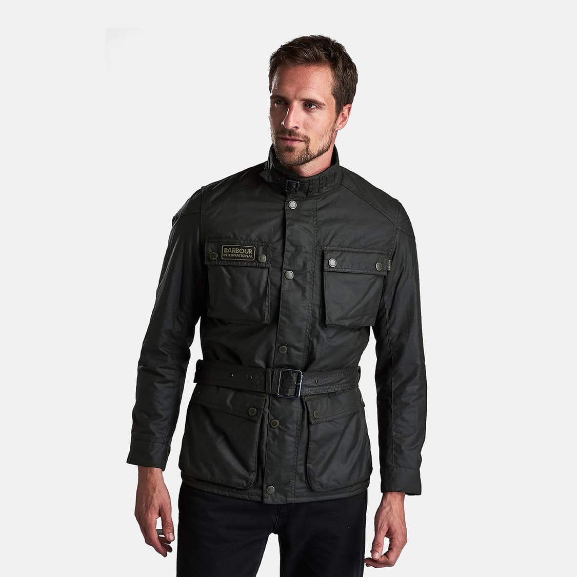 [M] 바버 인터내셔날 블랙웰 왁스 자켓 - 세이지 / MWX0928SG 상품이미지10