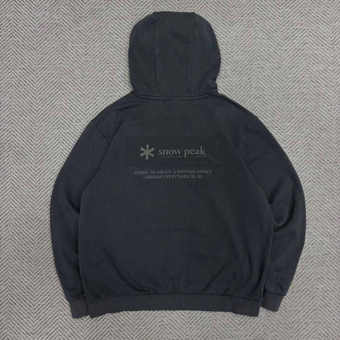 스노우피크 베이직 후드티 v1315 상품이미지2