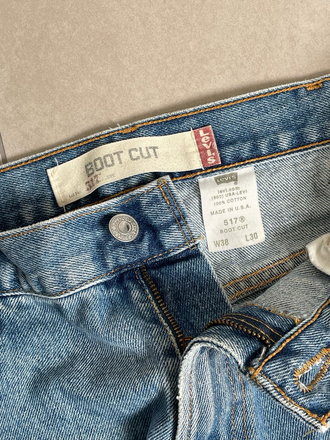 빈티지 리바이스517 38x30 made in usa 상품이미지4