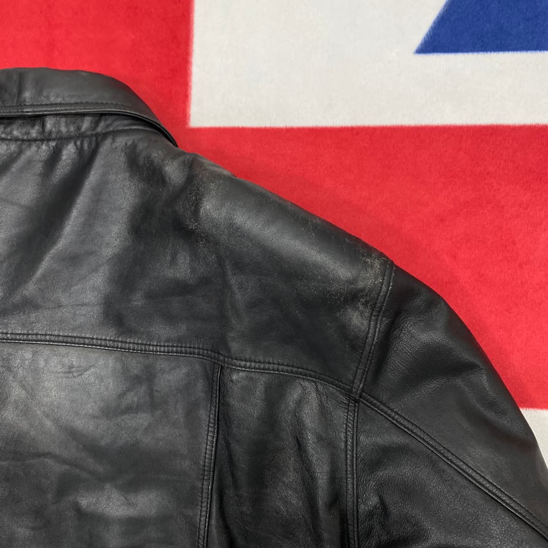 빈티지 양가죽 봄버자켓 XL  상품이미지5