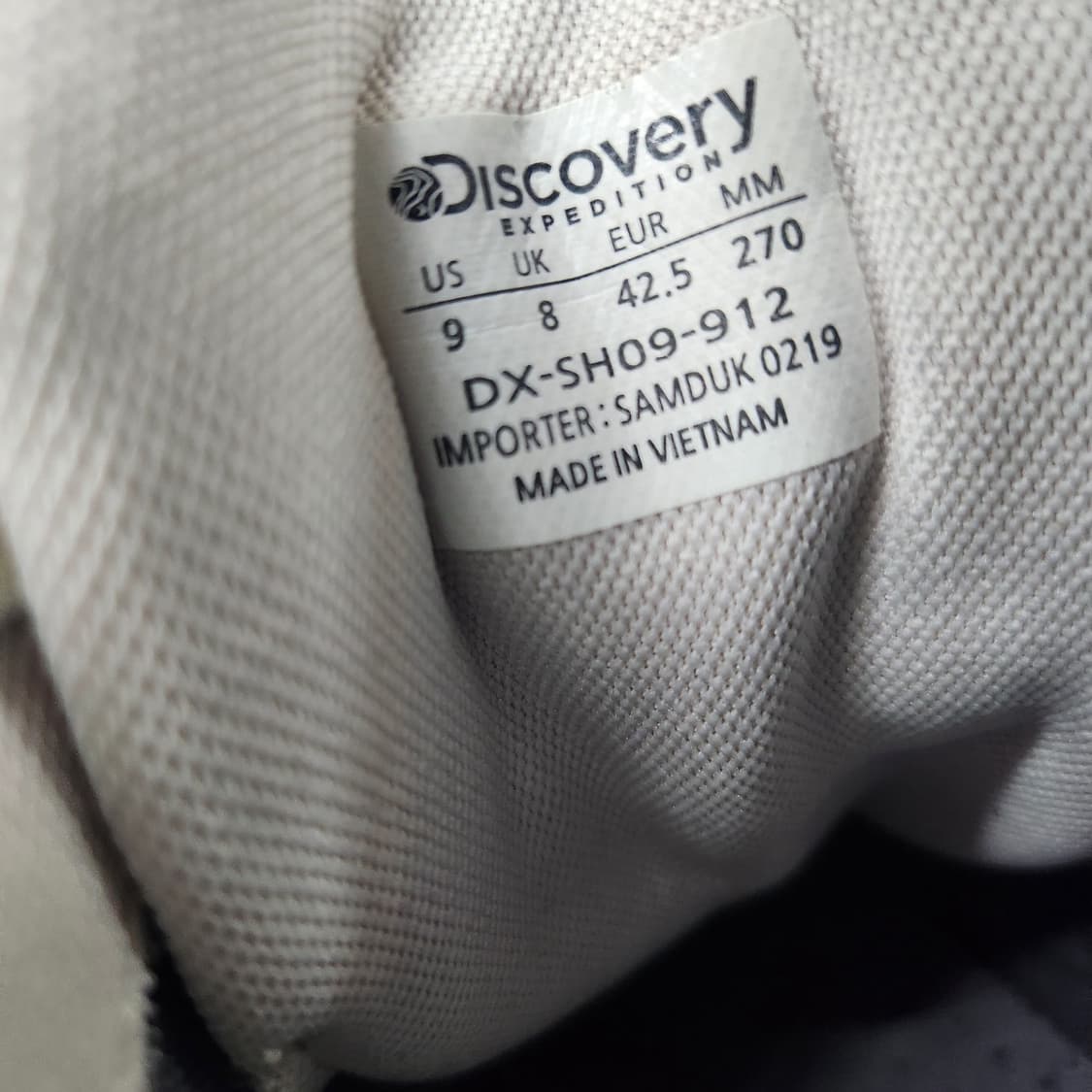 디스커버리 버킷 디워커 어글리 슈즈 US9(270) 상품이미지8