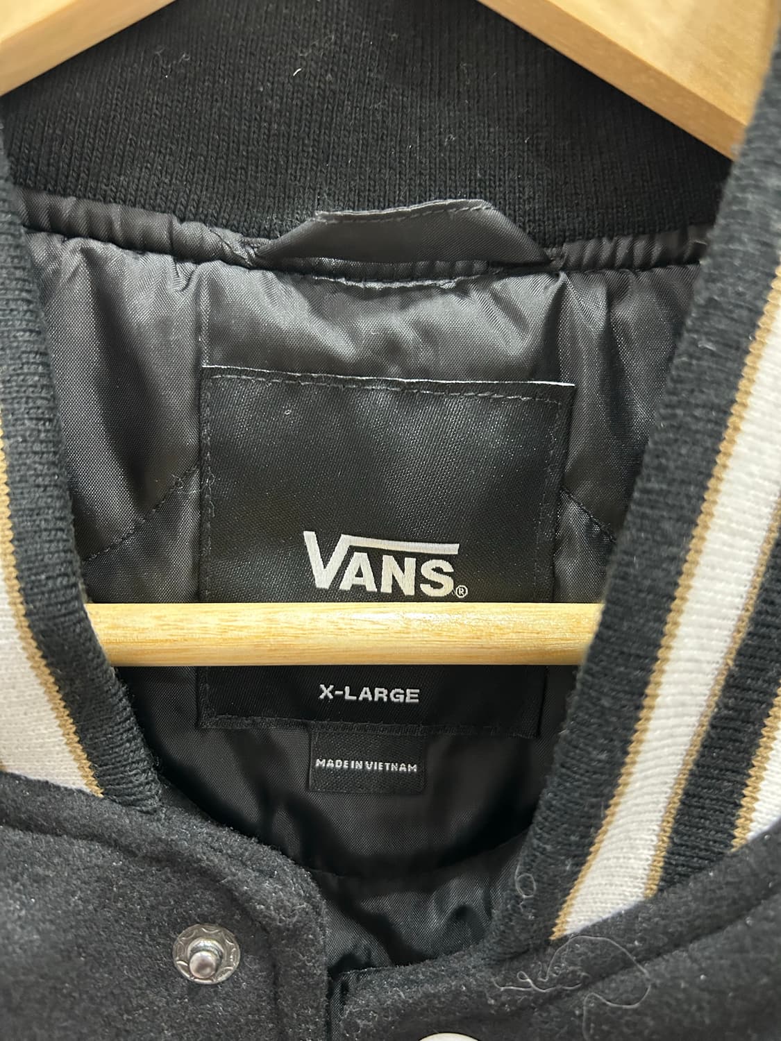 Vans 반스 바시티 자켓 XL 스컹크 상품이미지3