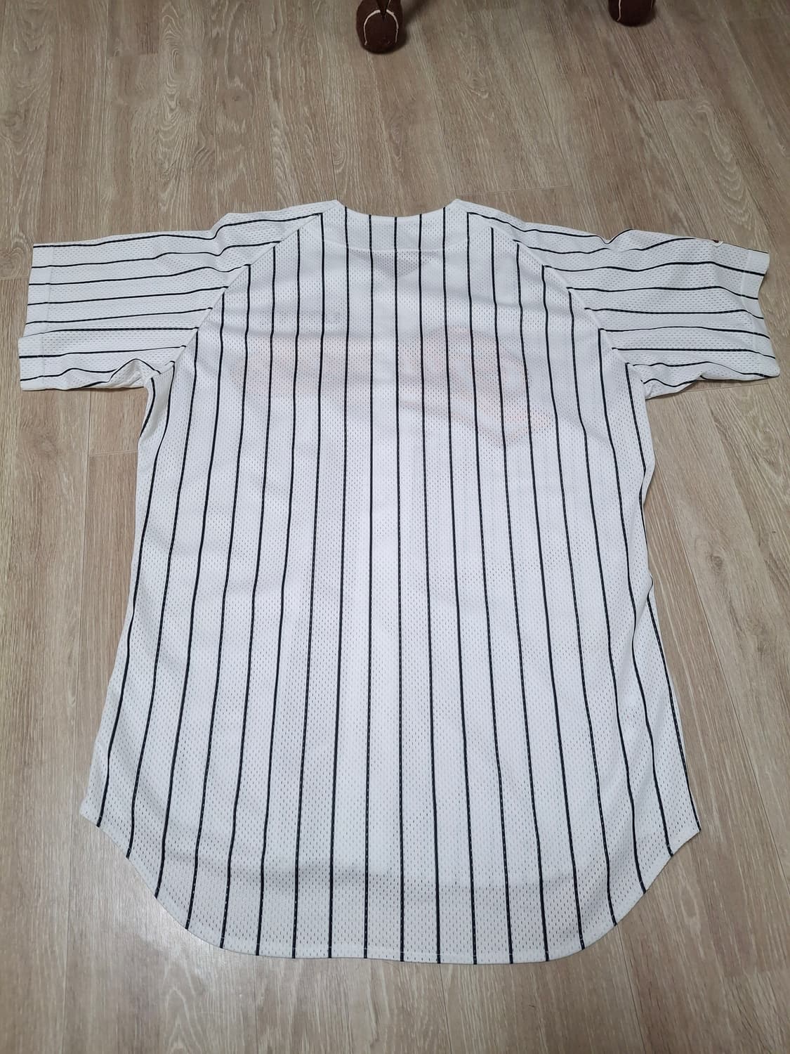 롯데자이언츠 노마킹 프로페셔널 스트라이프 넥슨패치 105사이즈 유니폼 상품이미지2