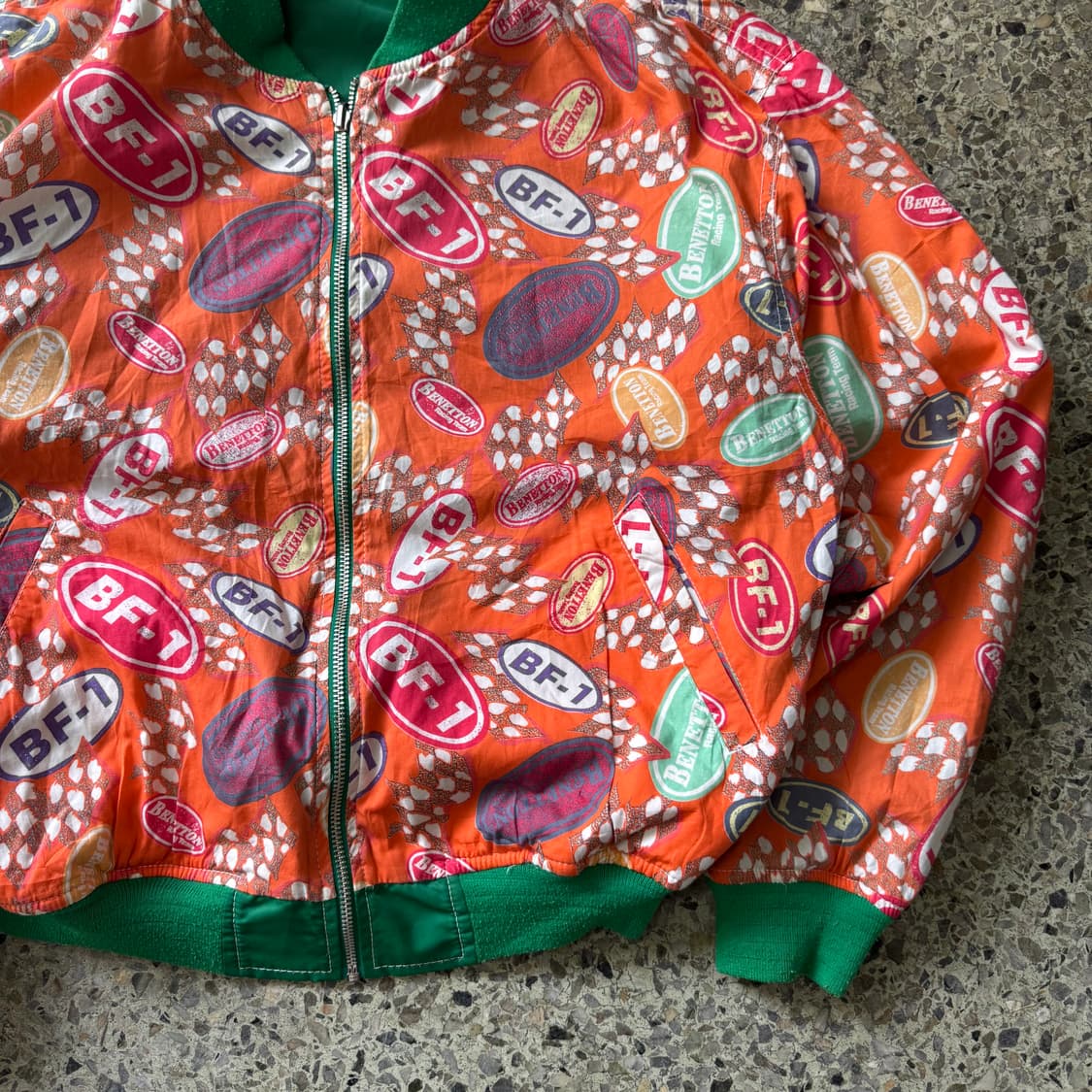 [L] Benetton 베네통 포뮬러 양면 자켓 상품이미지6
