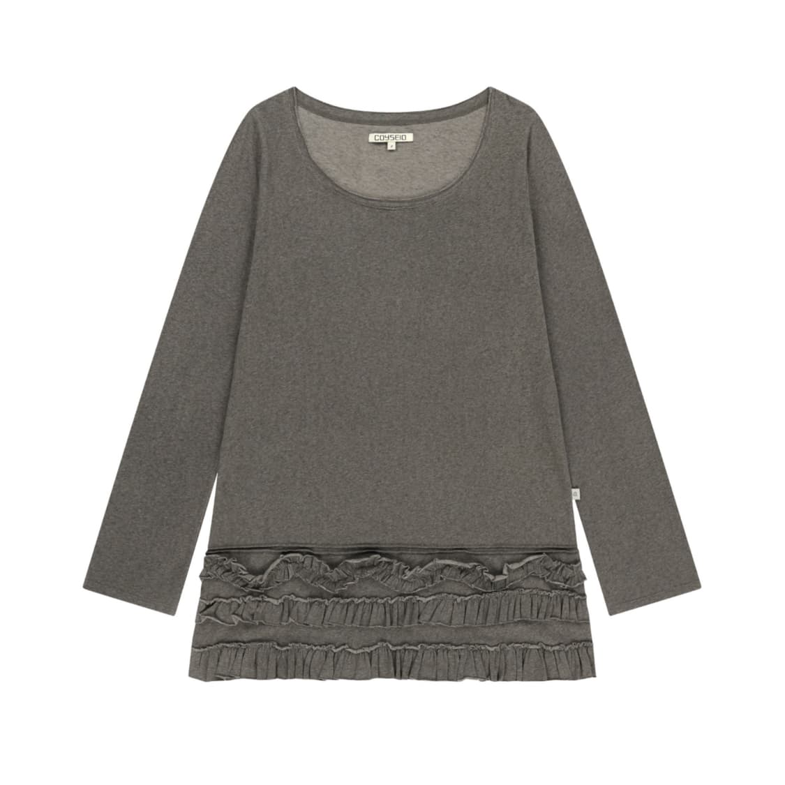 [2] 코이세이오 멀티플 프릴 드레스 브라운 원피스 상품이미지1