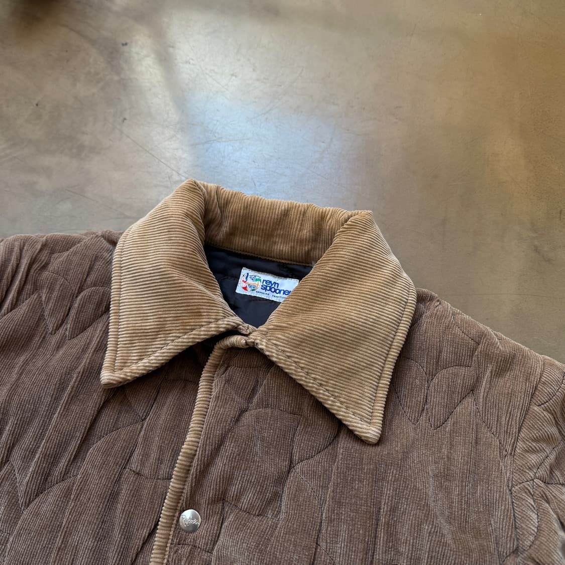 레인 스푸너 코듀로이 터틀 거북이 패턴 자켓 상품이미지3