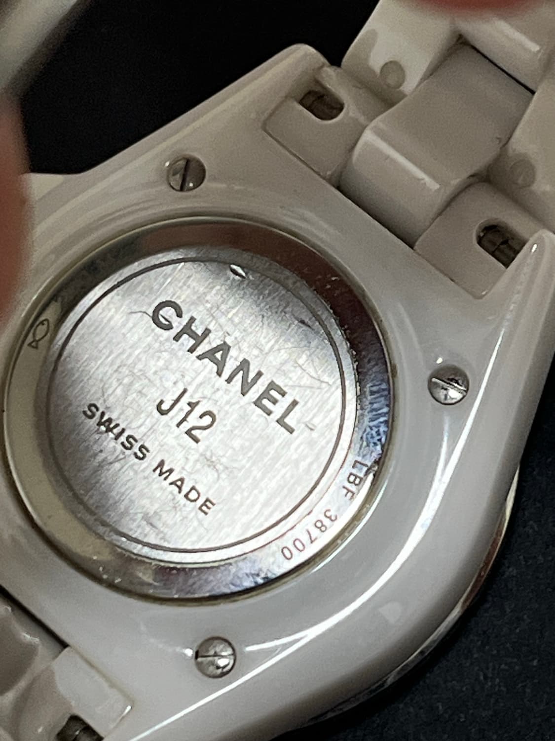 샤넬 / J12 시계 H5698 / 화이트 / 33mm 상품이미지4