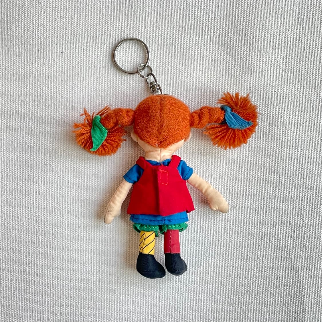 말괄량이 삐삐 인형 키링 열쇠고리 악세사리 캐릭터 참 인형 옷 입히기 상품이미지2