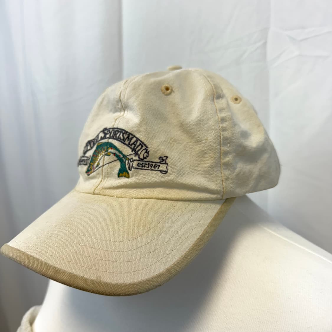 Polo]90s 폴로 랄프로렌 스포츠맨 피쉬 볼캡 OS 상품이미지2