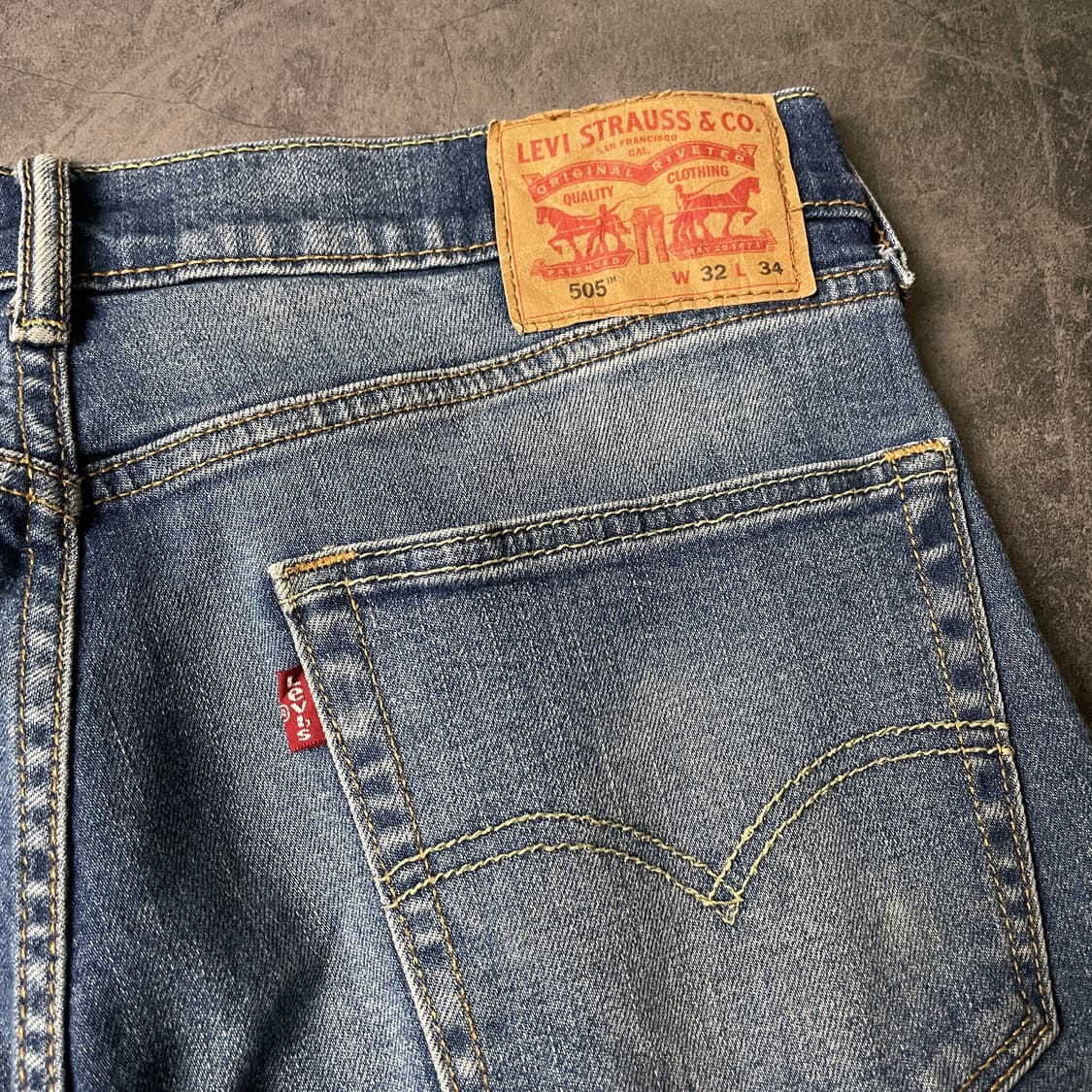 LEVI'S 리바이스505 빈티지 레귤러 스트레이트핏 팬츠 A00321 상품이미지8