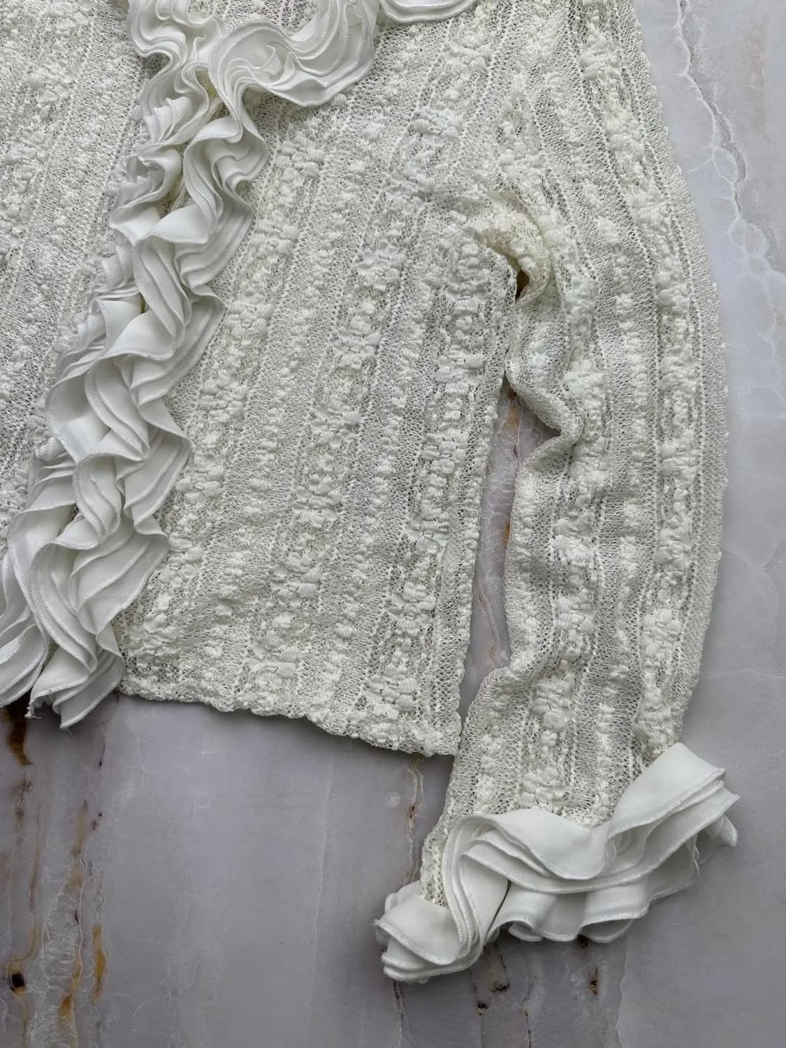 빈티지 러플 블라우스 상품이미지6