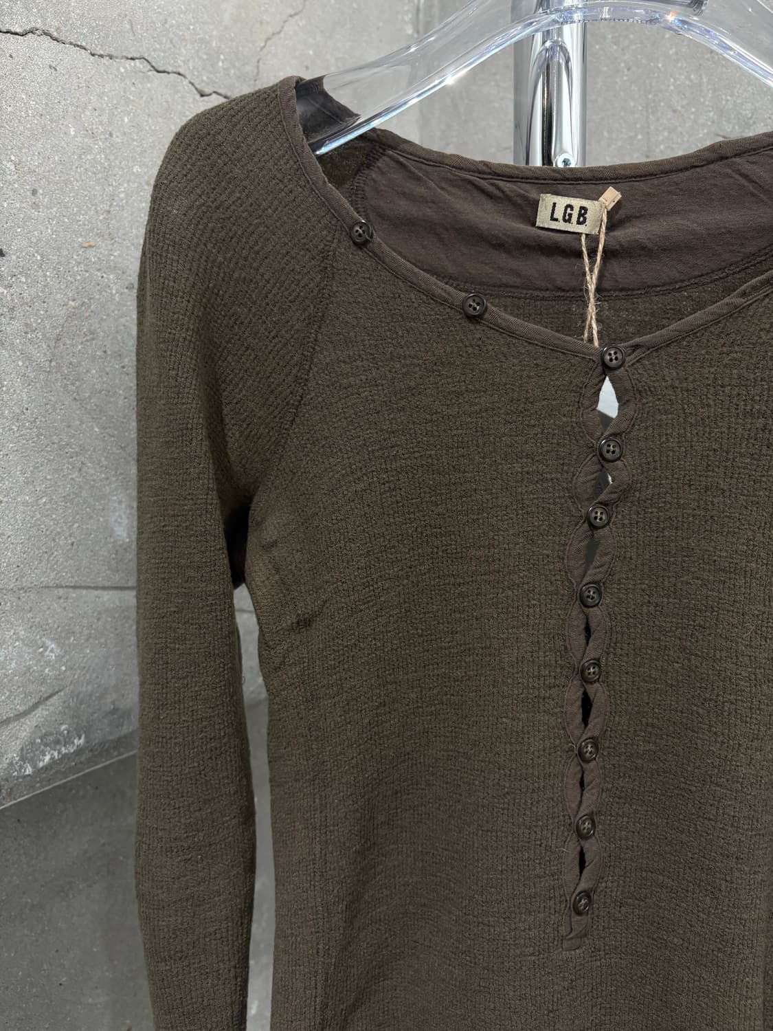 L.G.B 헨리넥 롱슬리브 상품이미지2