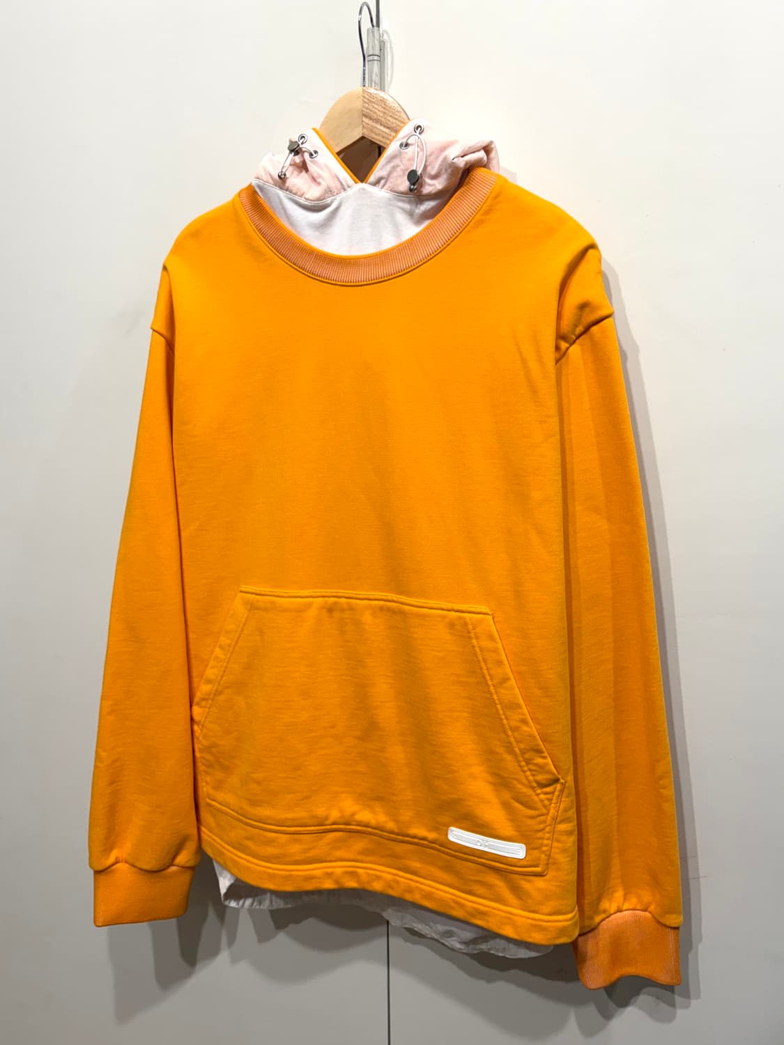 20SS 솔리드옴므 나일론 레이어드 후드티 상품이미지2