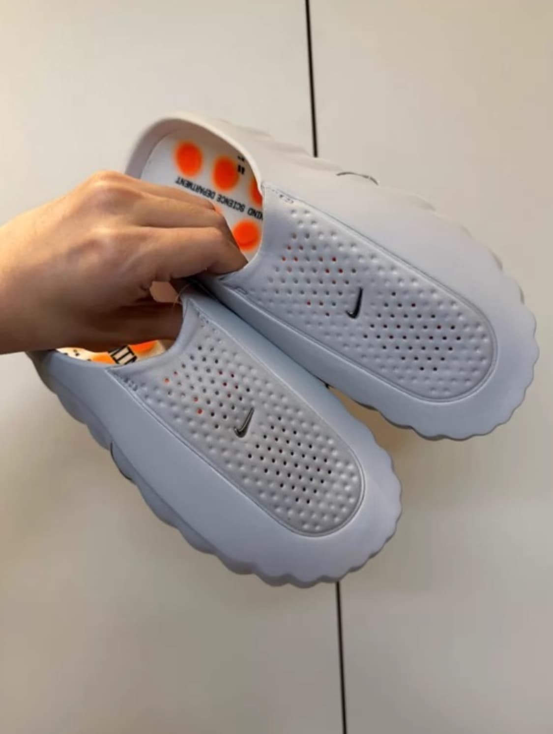 정품 나이키 x 프라그먼트 마인드 001 회색 280mm 상품이미지5
