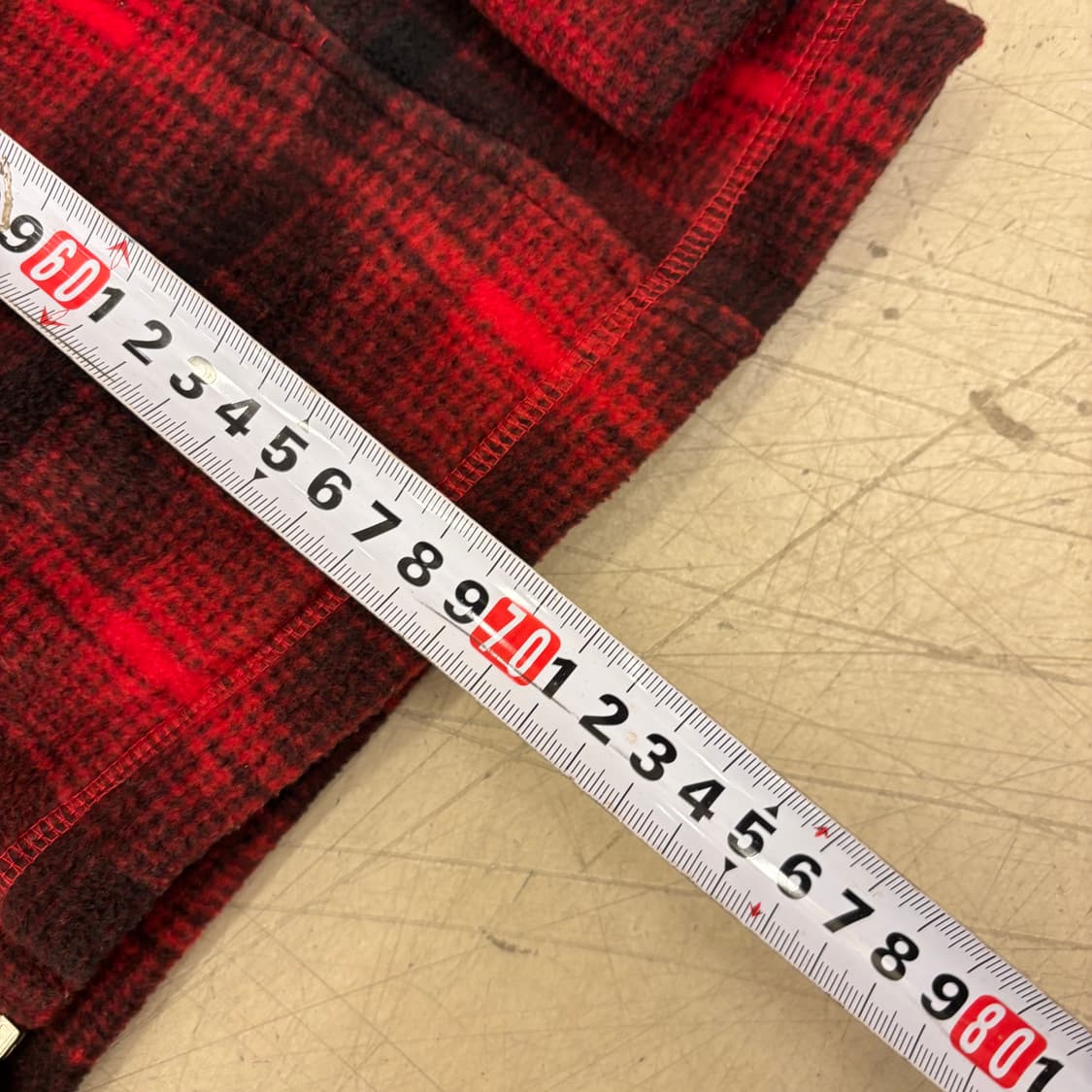 뉴발란스 체크 플리스 집업 상품이미지4