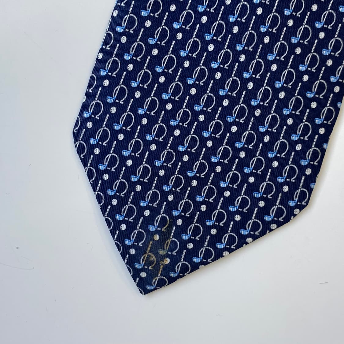 신형 페레가모(Ferragamo)  모노그램 명품 정품 넥타이 상품이미지9