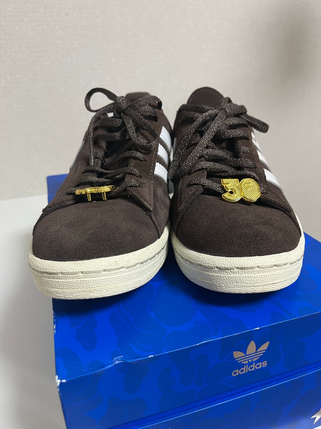 아디다스 X 베이프 캠퍼스 80s 브라운 250 상품이미지2