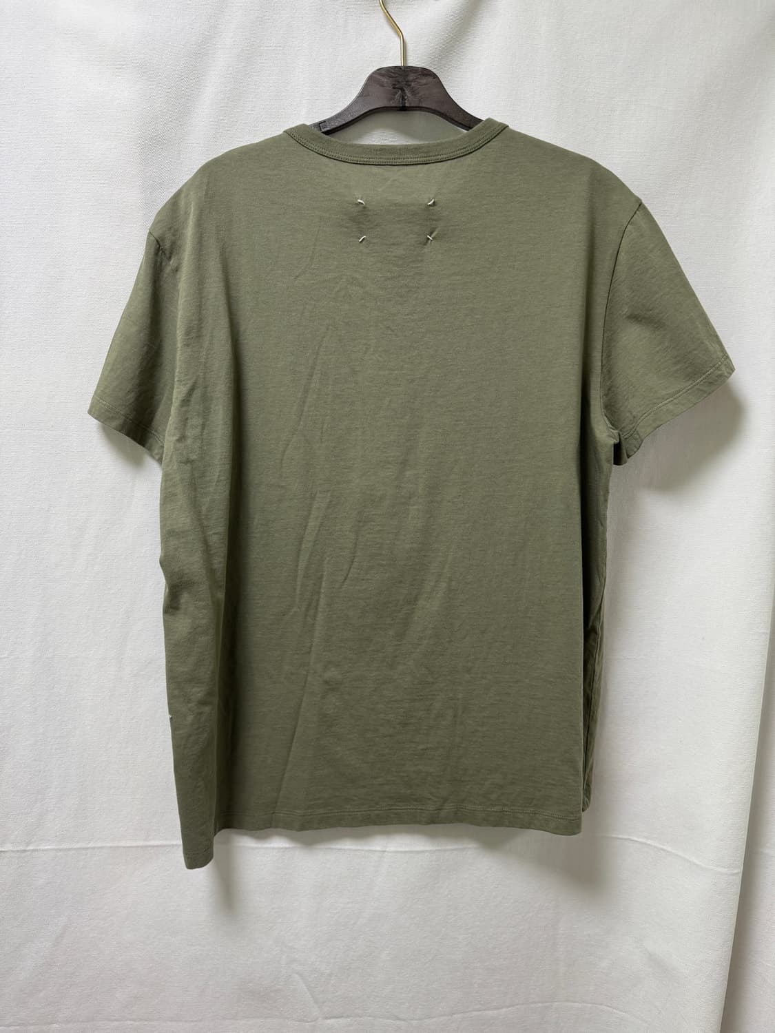 메종 마르지엘라 카키 반팔 티셔츠 M 상품이미지3