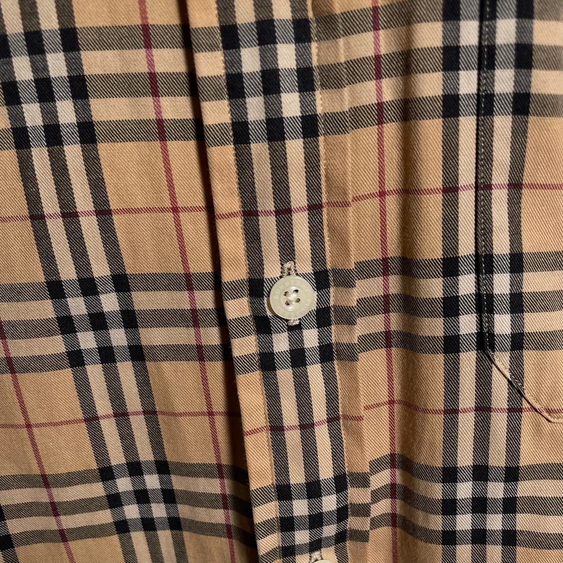 버버리 노바체크 반팔 셔츠(국내매장판) 상품이미지6