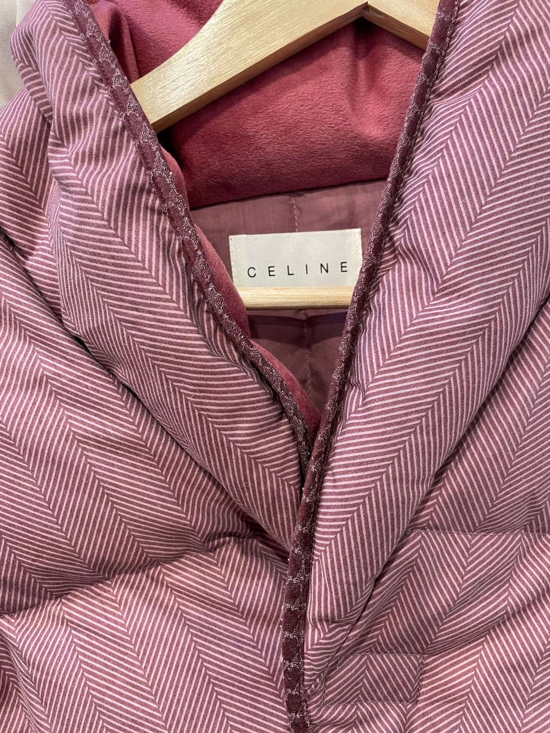 올드 셀린느 패딩 퀼팅 케이프  상품이미지2