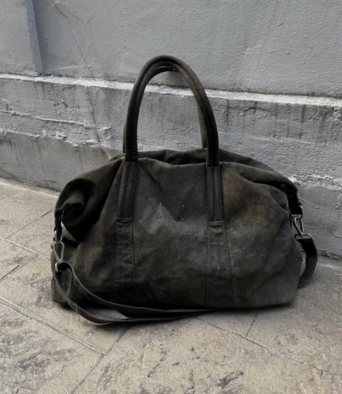 마틴 마르지엘라 아카이브 빈티지 레더 보스턴 백 상품이미지1